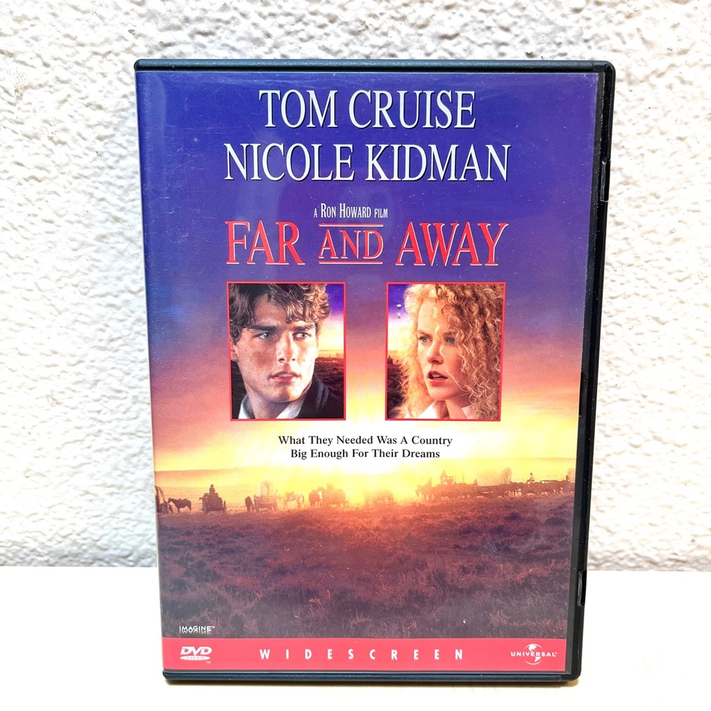 Far & Away with Tom Cruise & Nicole Kidman. Widescreen! EUC.